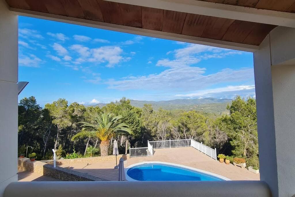 beautiful views with pool in ibiza — 22