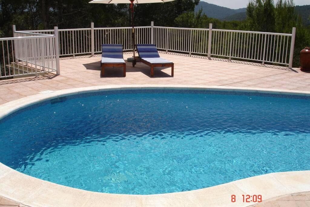 beautiful views with pool in ibiza — 26