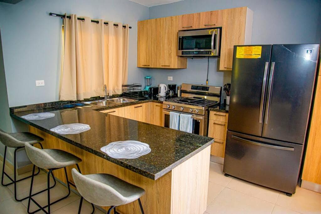 Beautiful Village 3 bedrooms Furnished Pool residencial Velero punta cana — 11