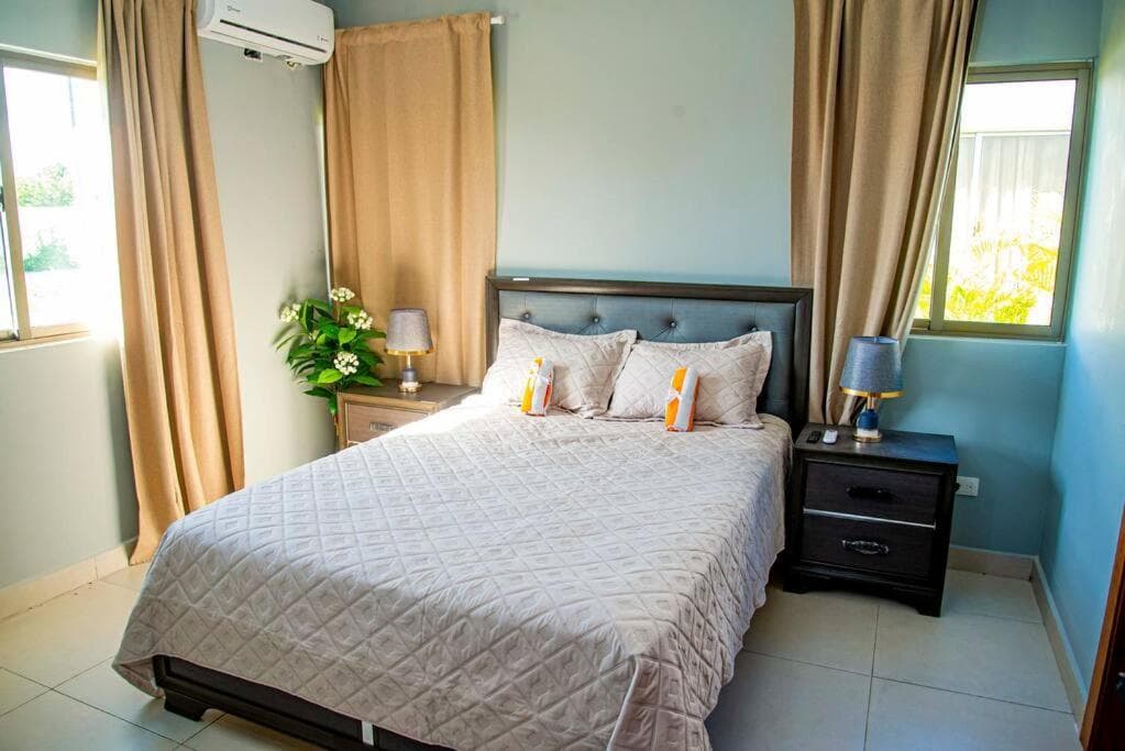 Beautiful Village 3 bedrooms Furnished Pool residencial Velero punta cana — 24