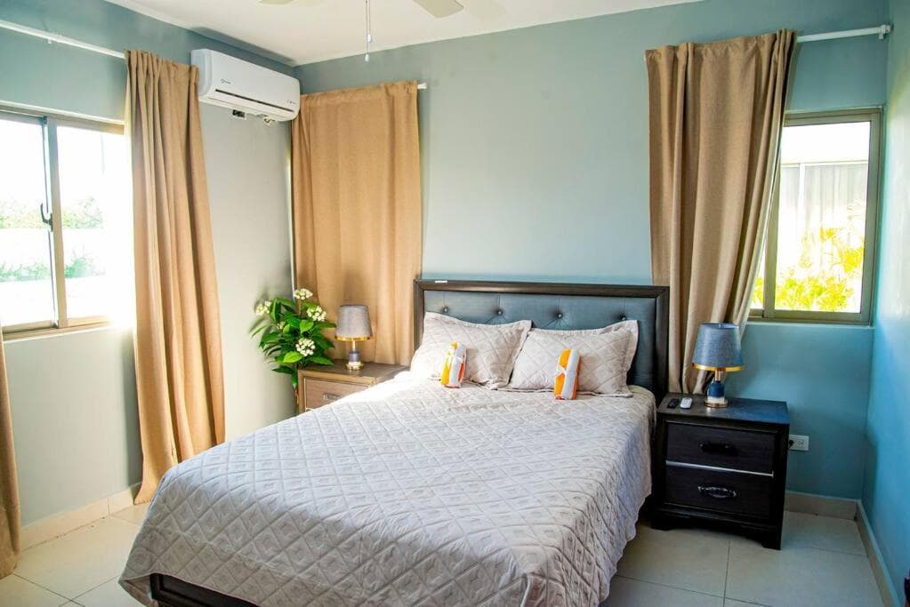 Beautiful Village 3 bedrooms Furnished Pool residencial Velero punta cana — 29