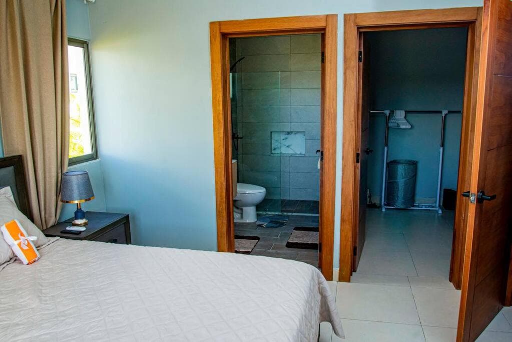 Beautiful Village 3 bedrooms Furnished Pool residencial Velero punta cana — 24
