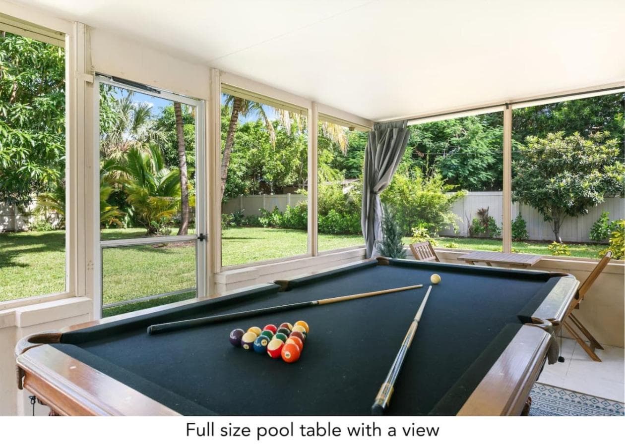 Modern Bungalow near Wilton Drive I Pool Table — 15