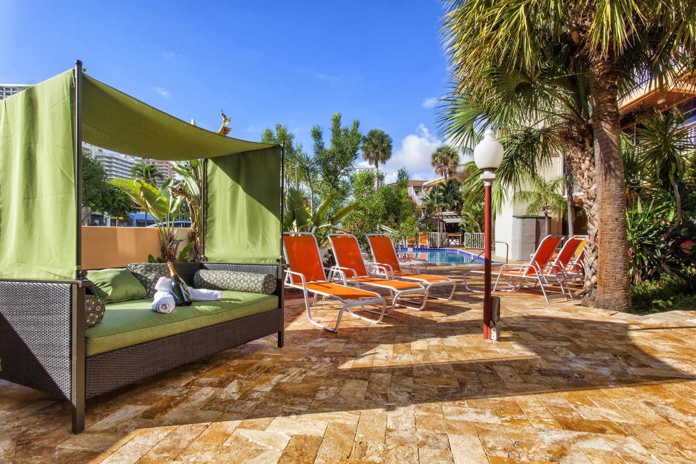 Palacio de la playa del océano — 4