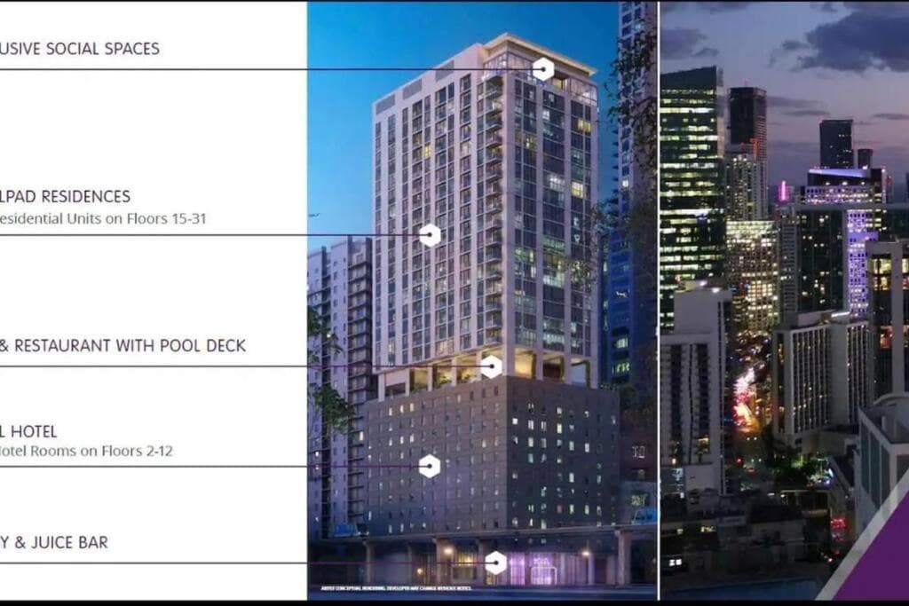 Downtown Miami Elegance. 17th Floor YotelPad — 22