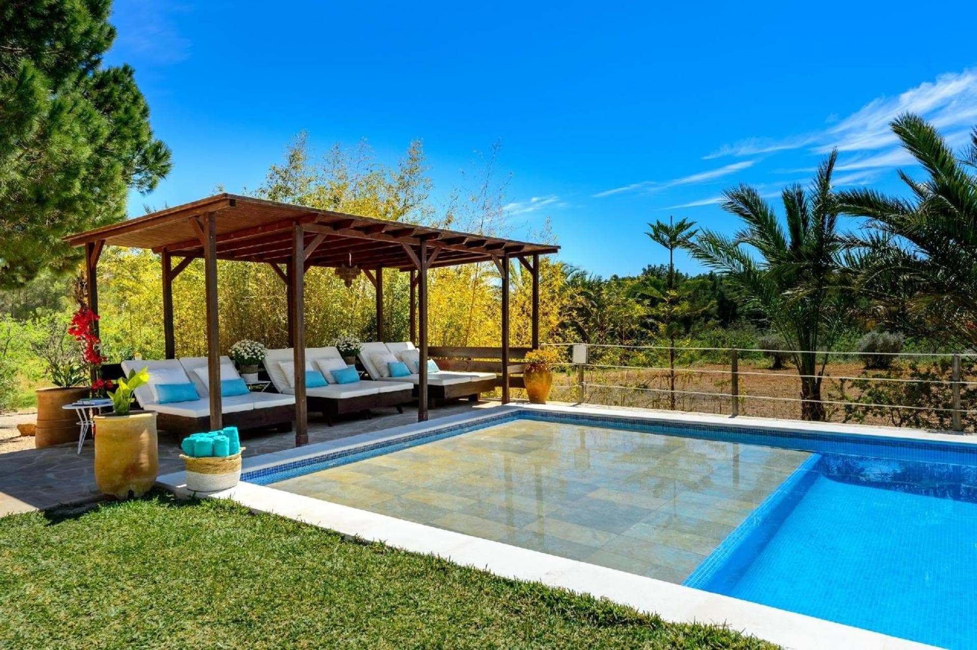 Ferienhaus mit Privatpool für 14 Personen ca 350 qm in Sant Llorenç de Balàfia, Ibiza Binnenland von Ibiza — 6