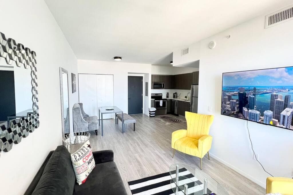 Miami Biscayne Bay Fortress! High Rise Water Views, Lux! — 9