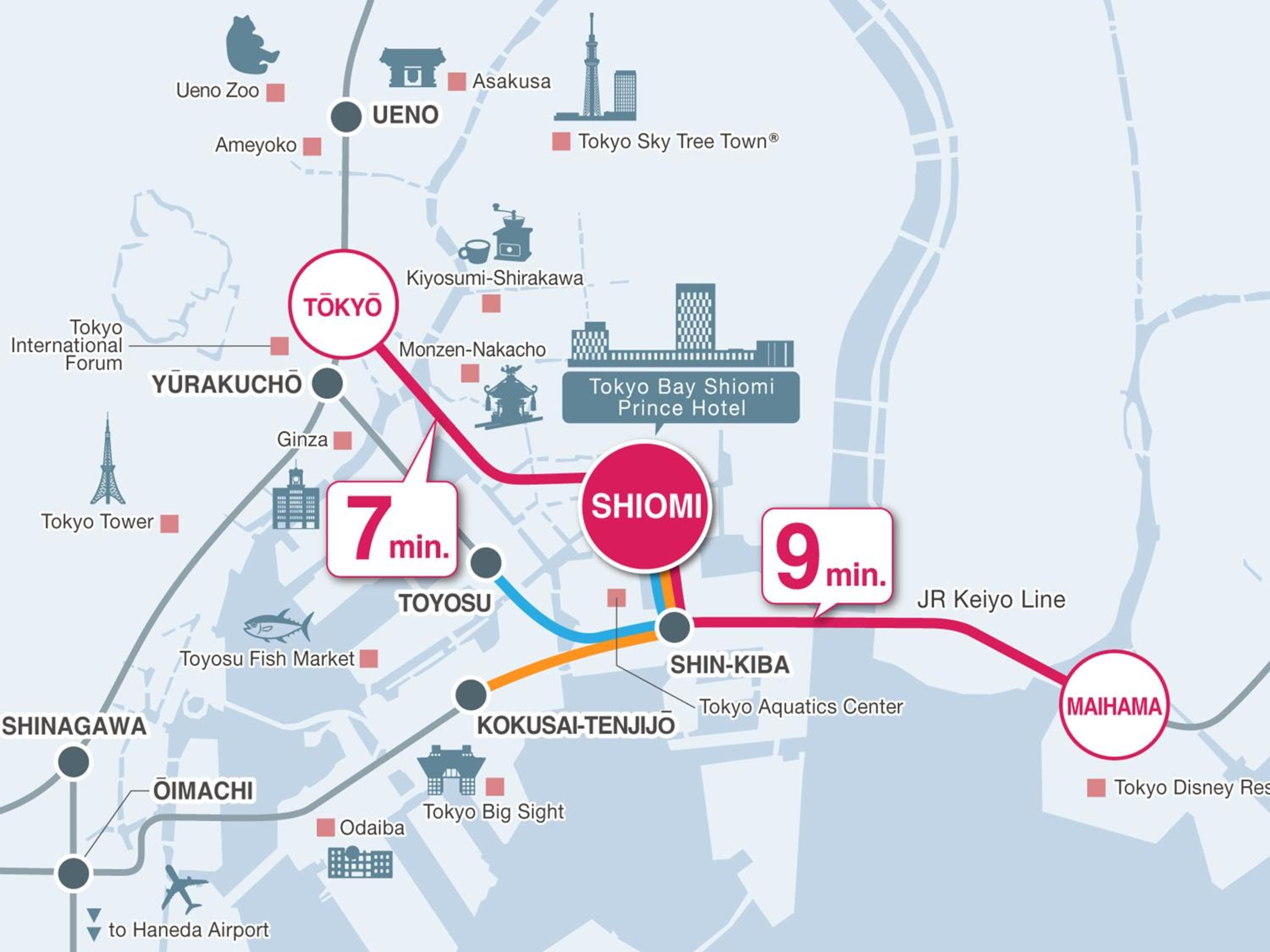 Tokyo Bay Shiomi Prince Hotel hotel, Koto-ku Shiomi 2-8-16, Tokyo, Japan — photo 19