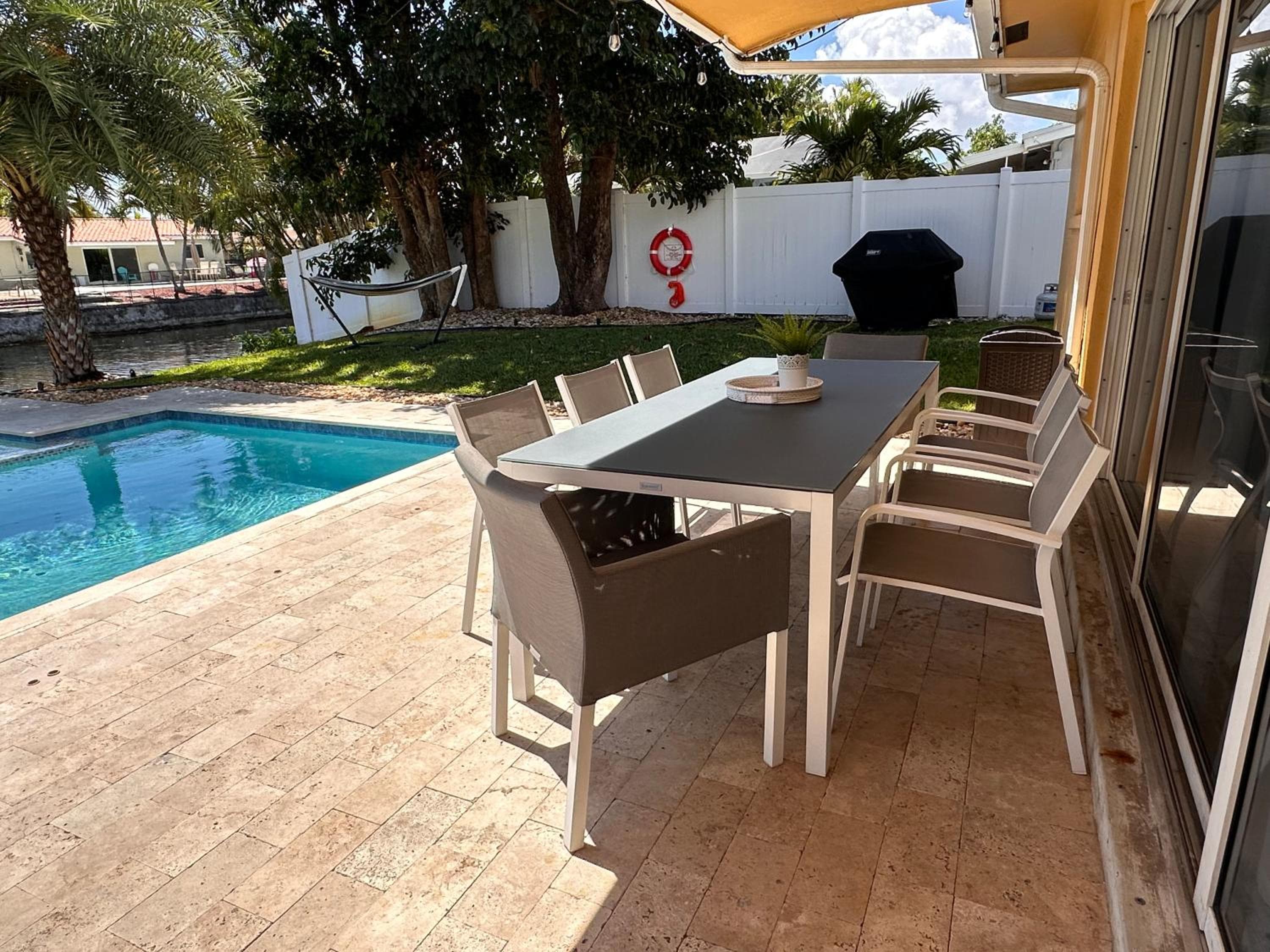 Nuovo! Piscina riscaldata sul lungomare e Jacuzzi a 2 miglia dalla spiaggia - Molo di pesca SPA rilassante e amaca — 10