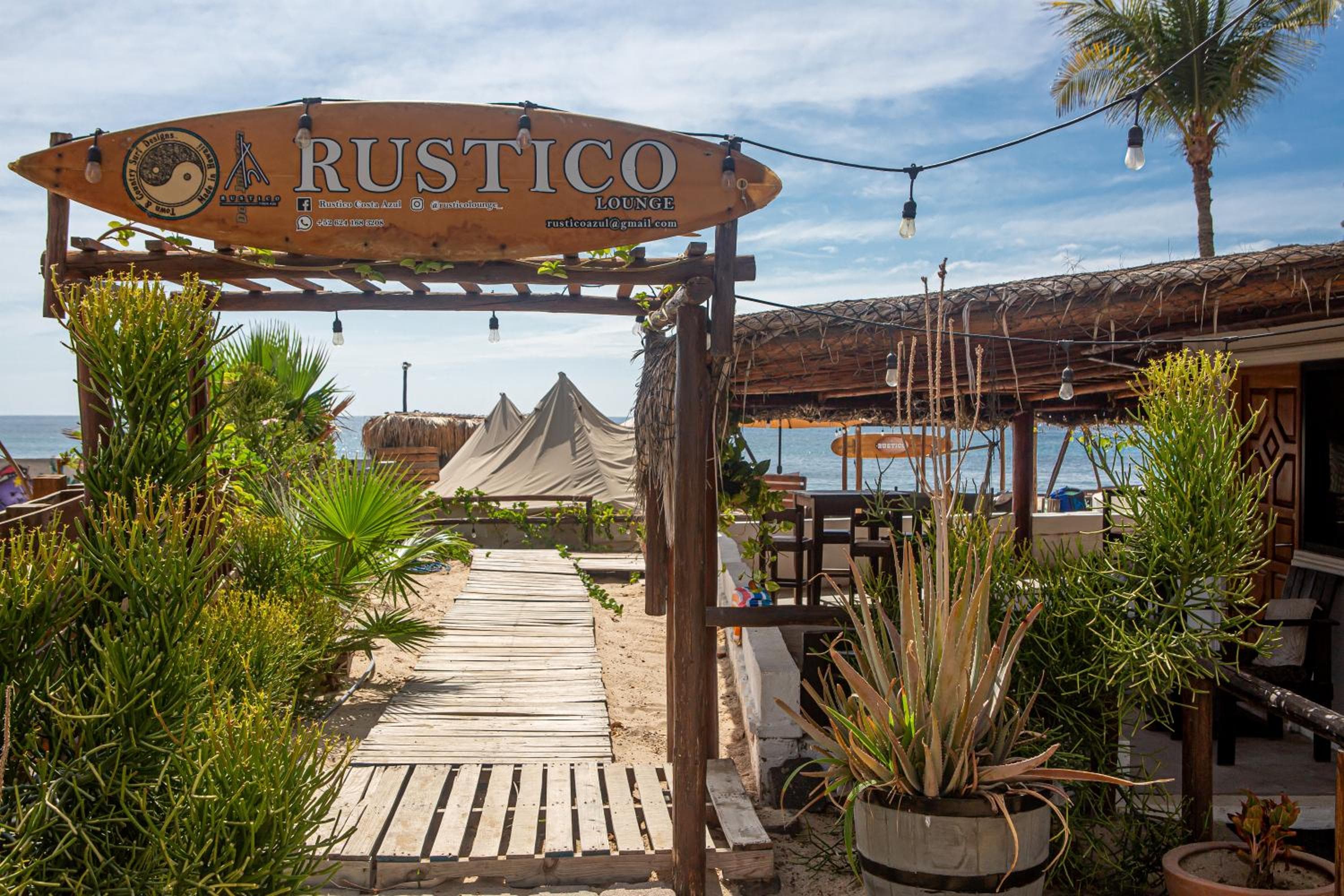 RUSTICO LOUNGE-Tipi With AC in front of the beach — 15