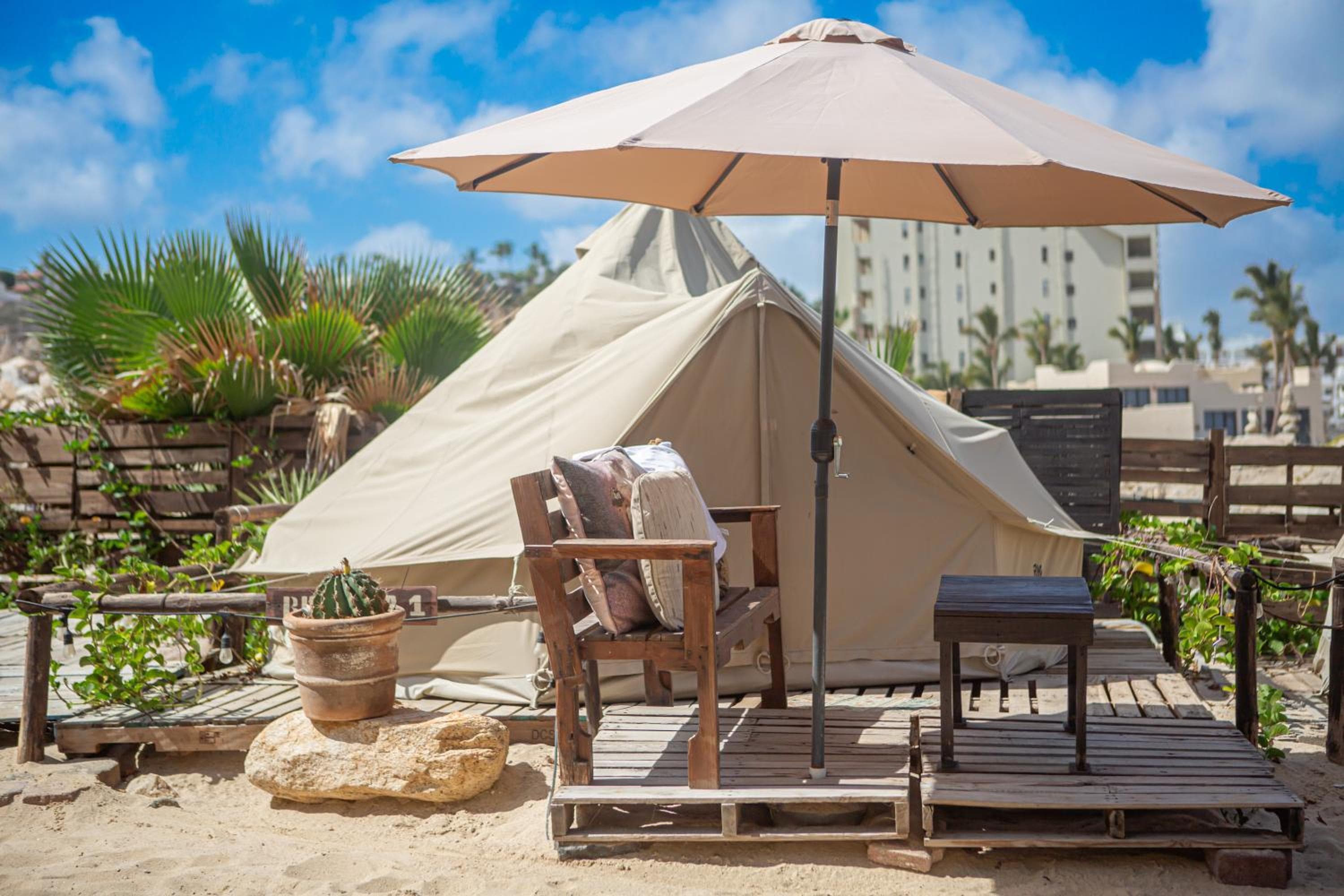 RUSTICO LOUNGE-Tipi With AC in front of the beach — 8