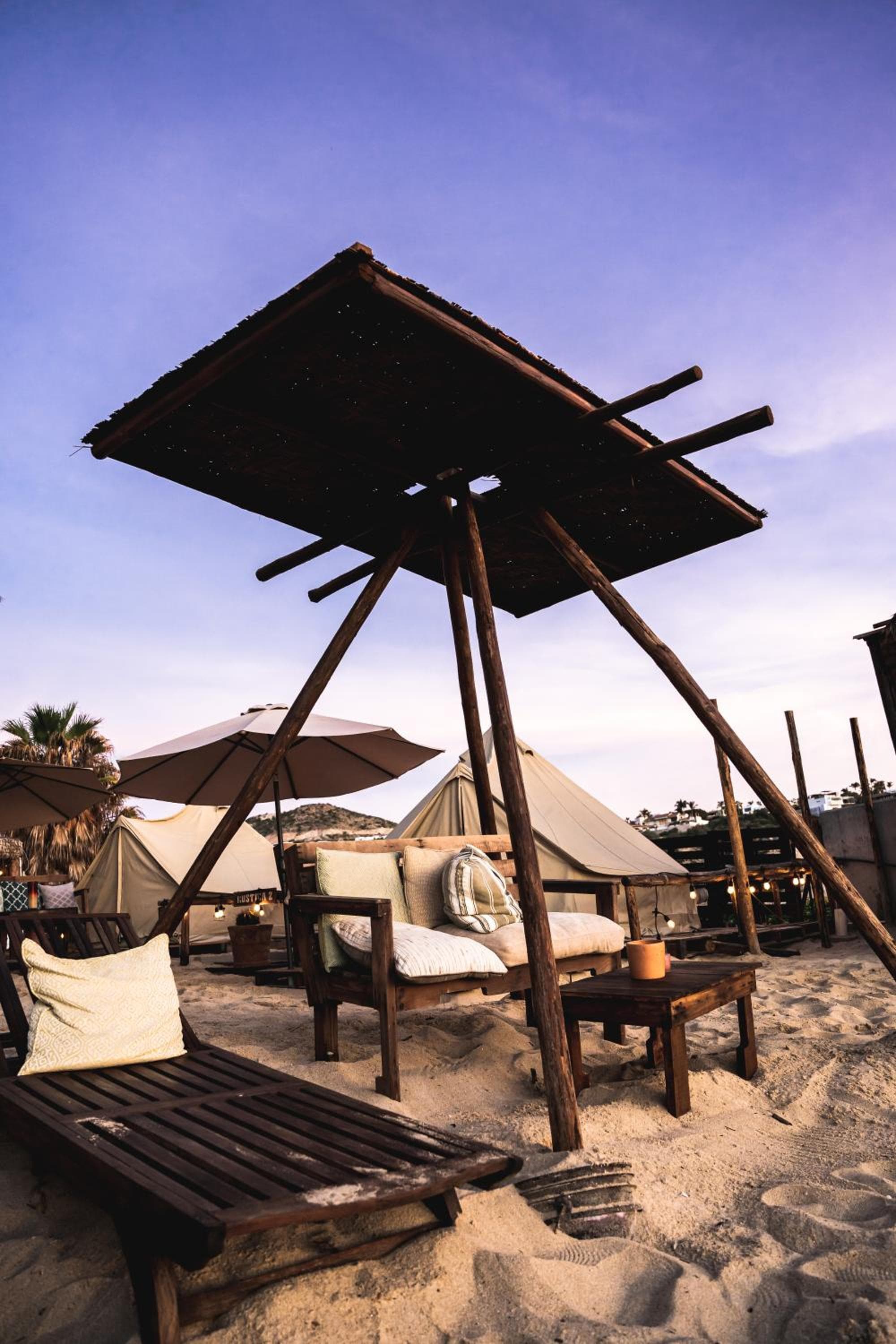 RUSTICO LOUNGE-Tipi With AC in front of the beach — 10