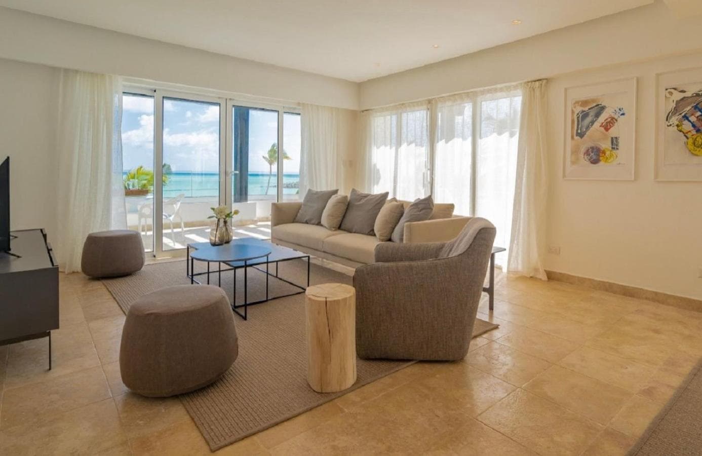 Punta Palmera Beach Front and pool views Cap Cana — 15