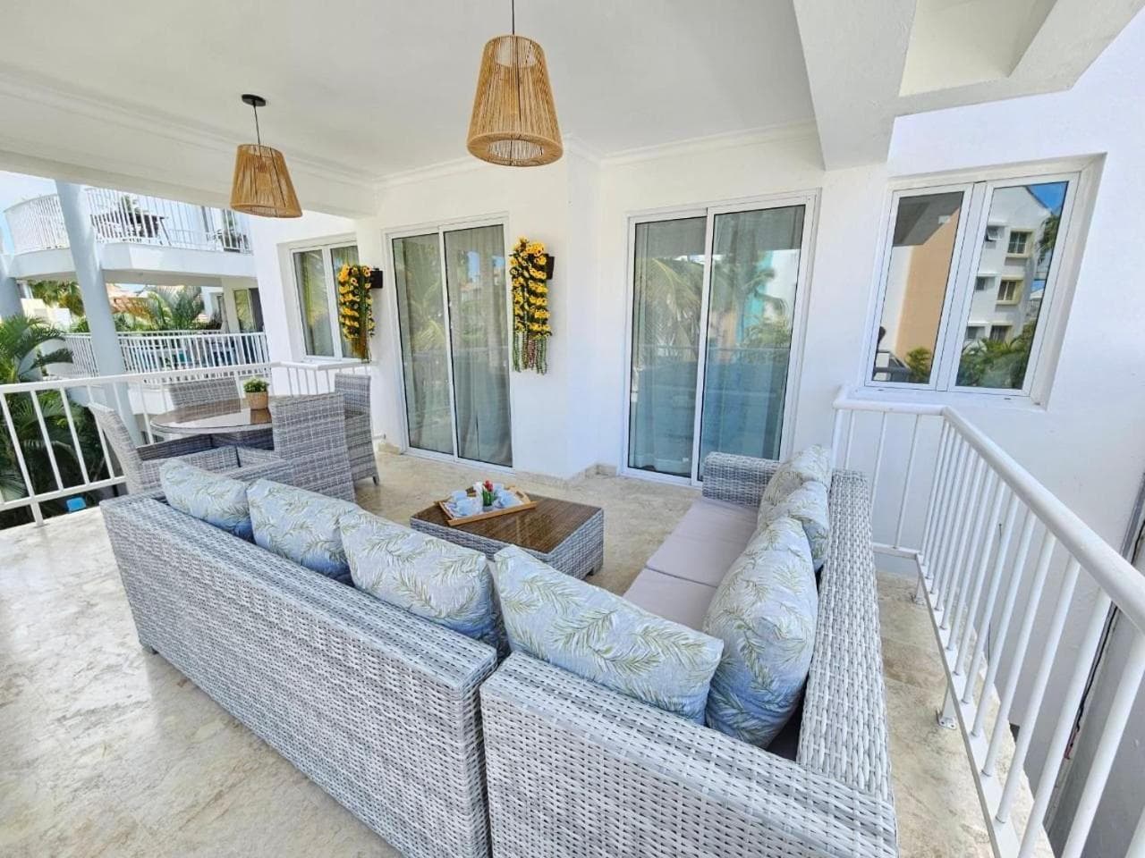 2BDR Beach Access at Playa Turquesa Los Corales PC — 2