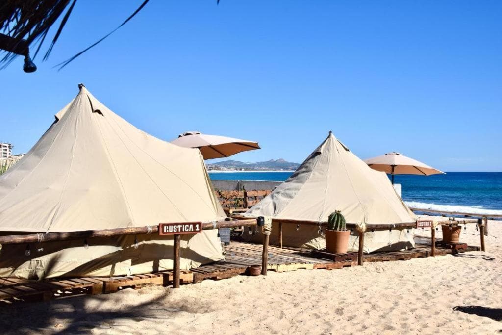 RUSTICO LOUNGE-Tipi With AC in front of the beach — 14