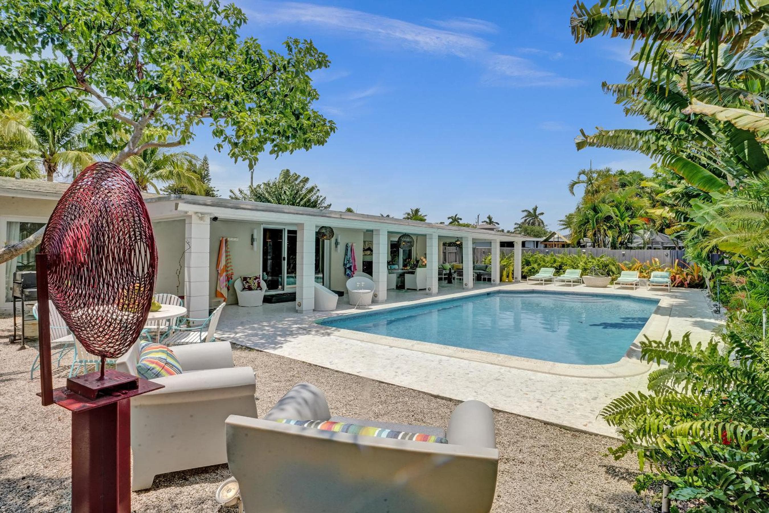 New! Waterfront Heated Pool, Fishing Pier, Designer Touches, 2mi to Beach — 11