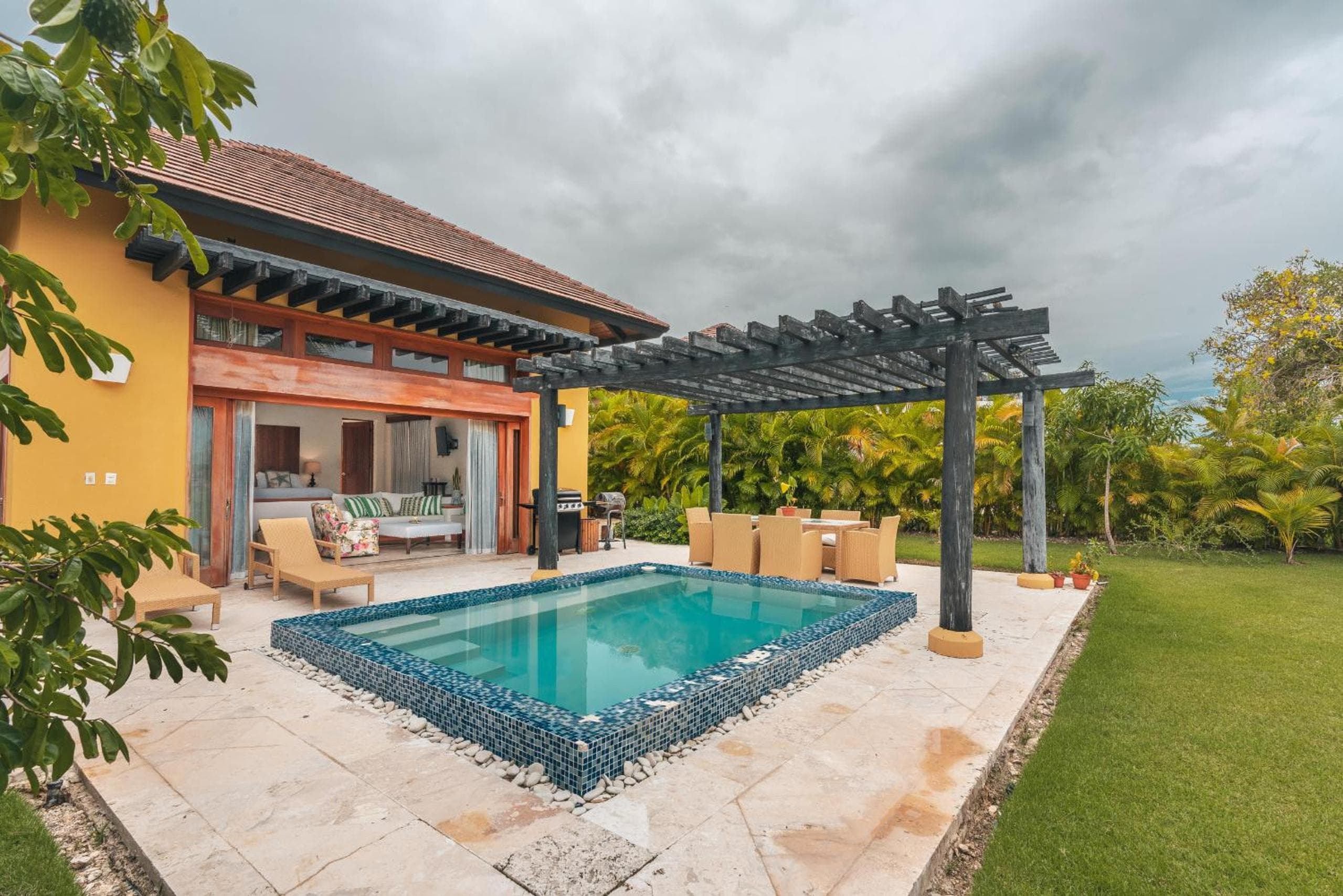 Bungalow with tropical style at cap cana A8C — 2