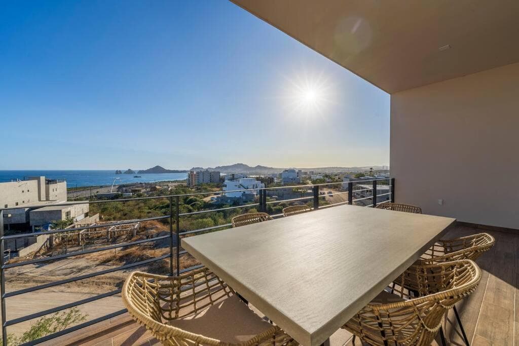 Bester Blick von der Dachterrasse mit beheiztem Whirlpool — 17