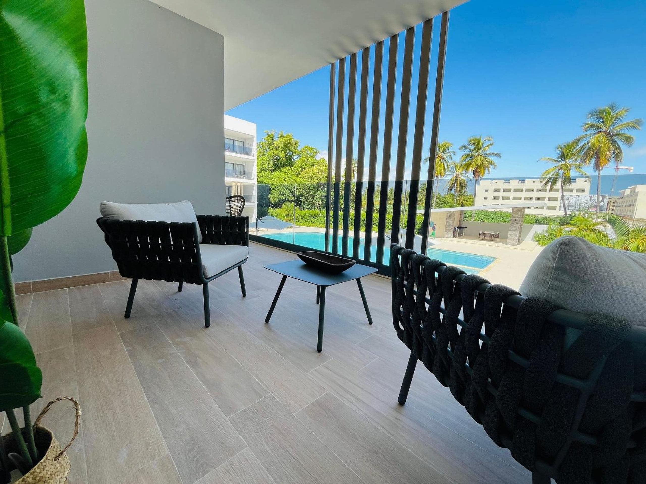 New pool views Sausalito Residencial close to Playa Bavaro — 14