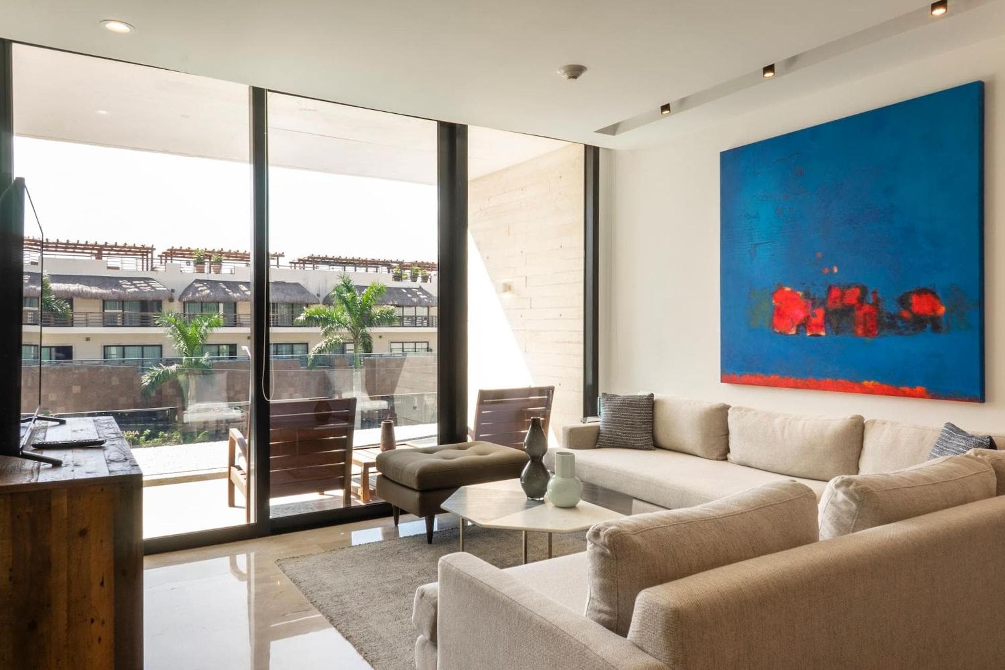 Oceana Luxury Apartment Gehzeit zum Strand und Day Club — 20