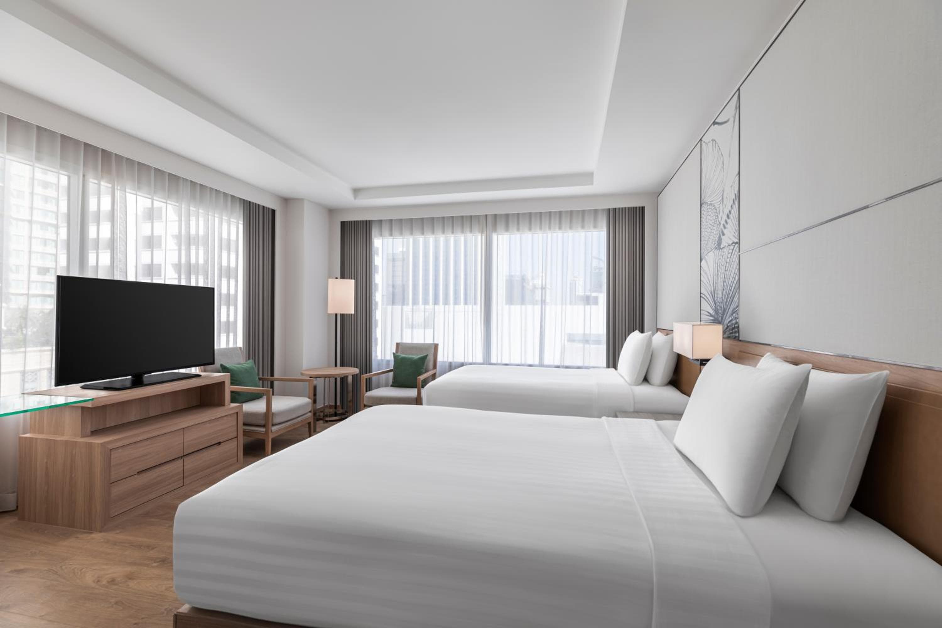 Cortile del Marriott Bangkok — 17