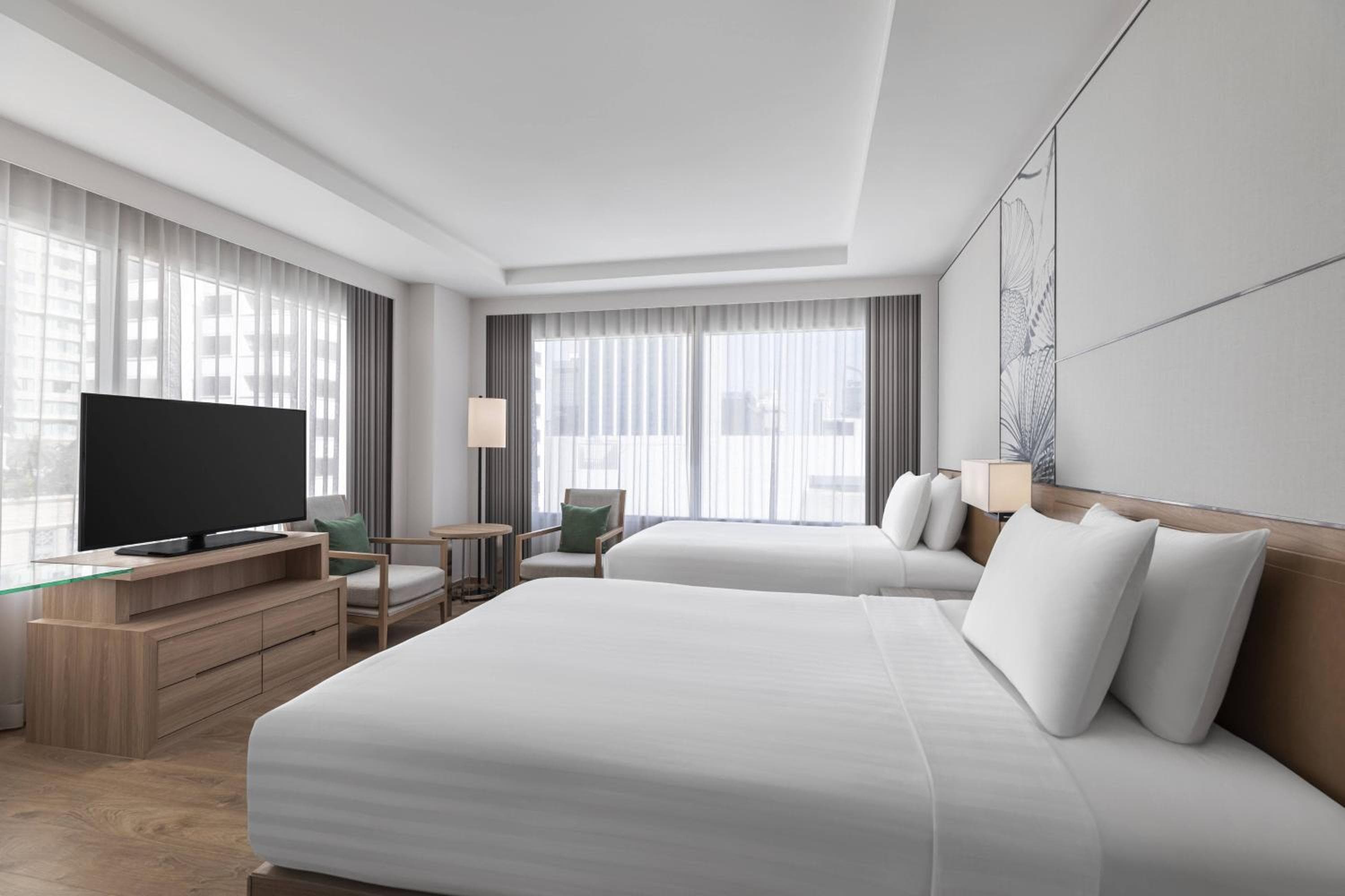 Cortile del Marriott Bangkok — 28