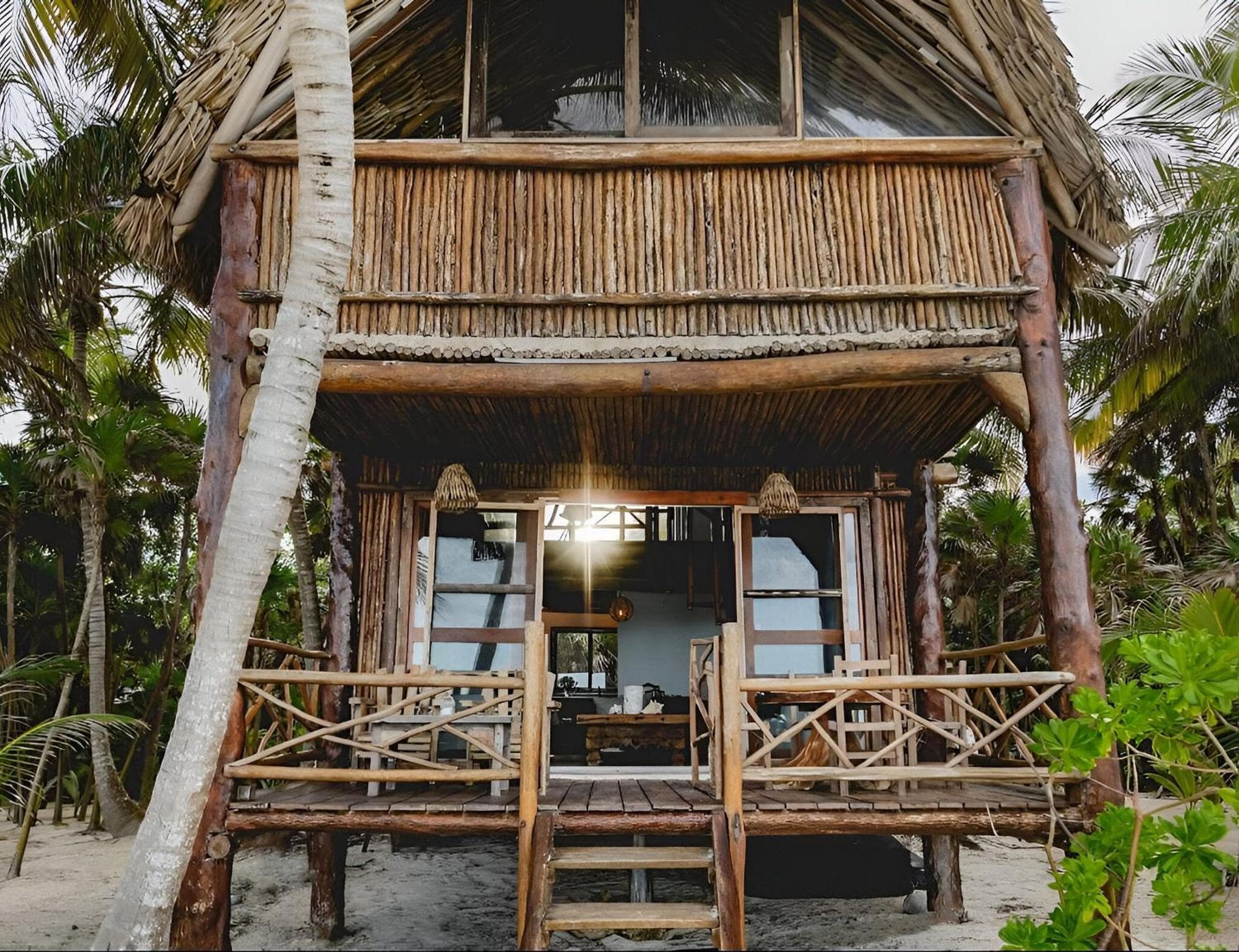 Amazing ECO Palapa at Private Beach in Sian Kaan. — 7