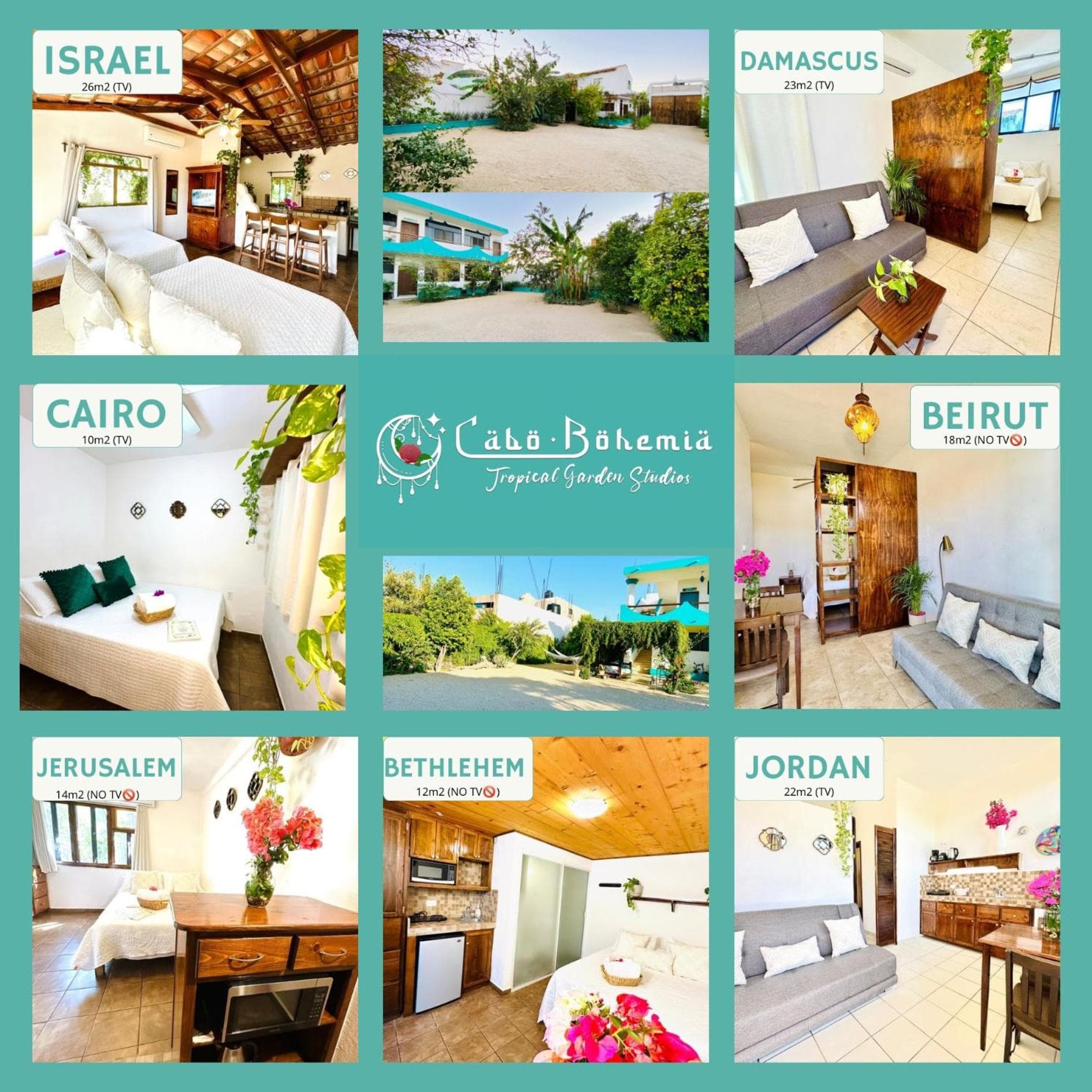 CABO BOHEMIA Tropical Garden Studios — 4