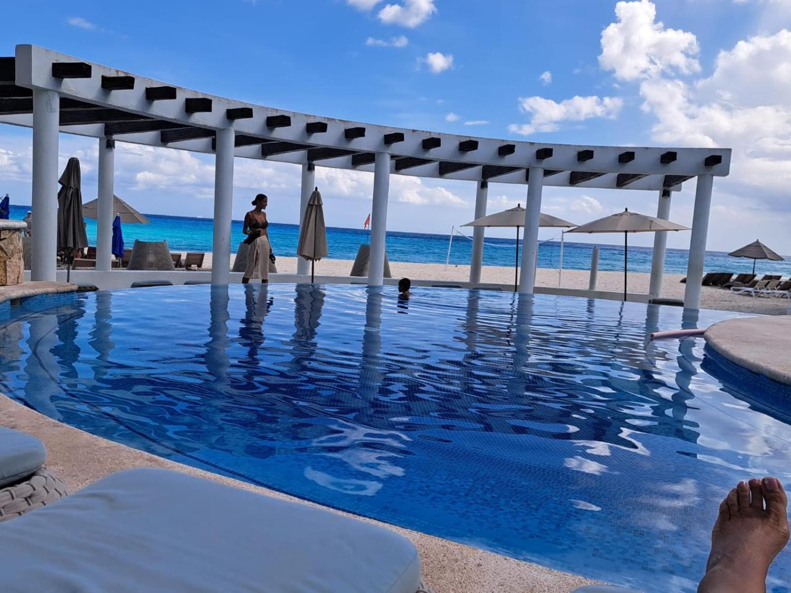 SUNSET FISHERMEN BEACH & SPA RESORT-Optional All Inclusive- 3 UNITS CHOICE-ROOM - 344A Ocean view with terrace- ROOM 344B No terrace, View from window to p — 5