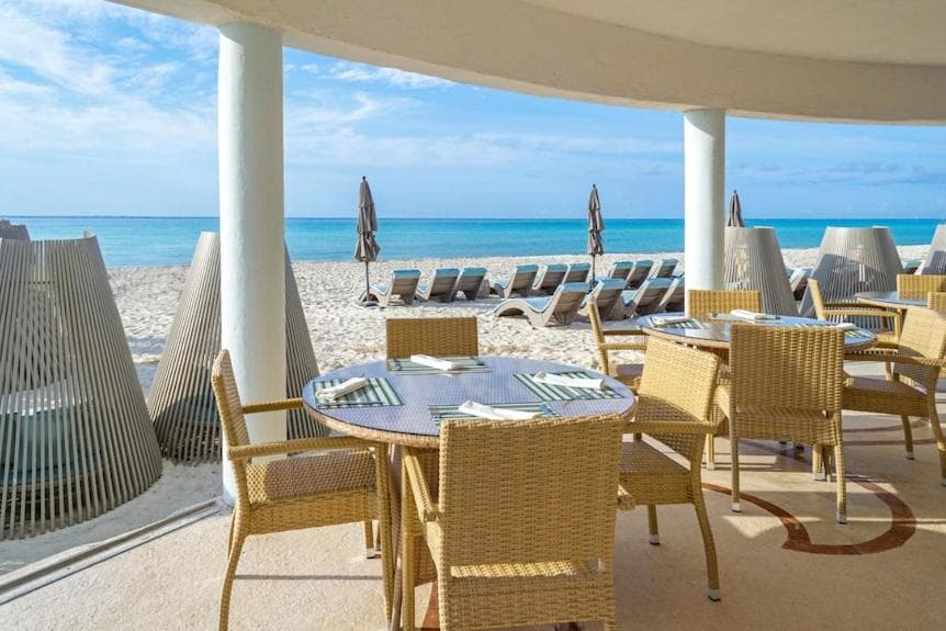 SUNSET FISHERMEN BEACH & SPA RESORT-Optional All Inclusive- 3 UNITS CHOICE-ROOM - 344A Ocean view with terrace- ROOM 344B No terrace, View from window to p — 9