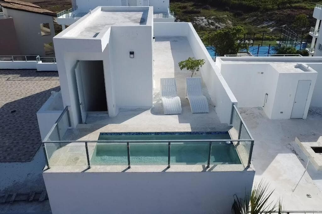 Penthouse Moderno, playa privada — 21