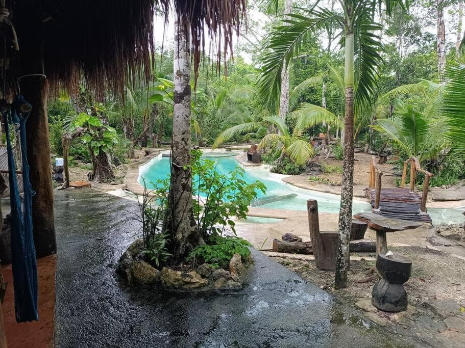 Cabaña Zapote en Rancho Los Jaguares Jungle Retreat Tulum — 24
