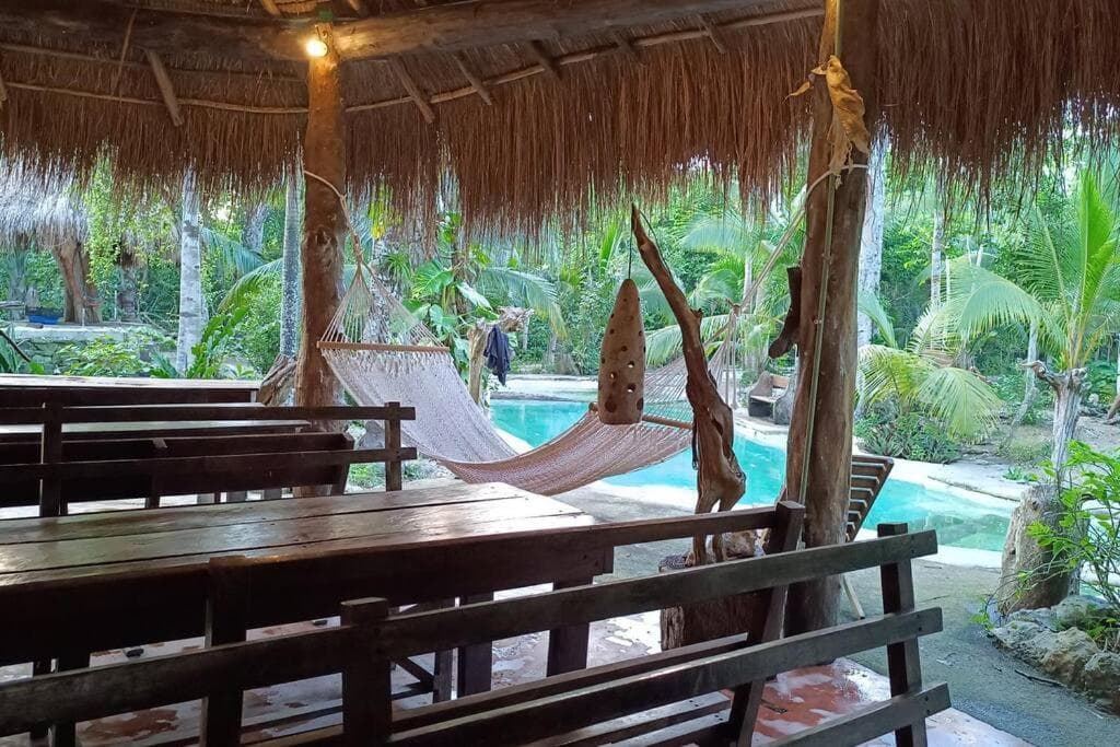 Cabaña Zapote en Rancho Los Jaguares Jungle Retreat Tulum — 23