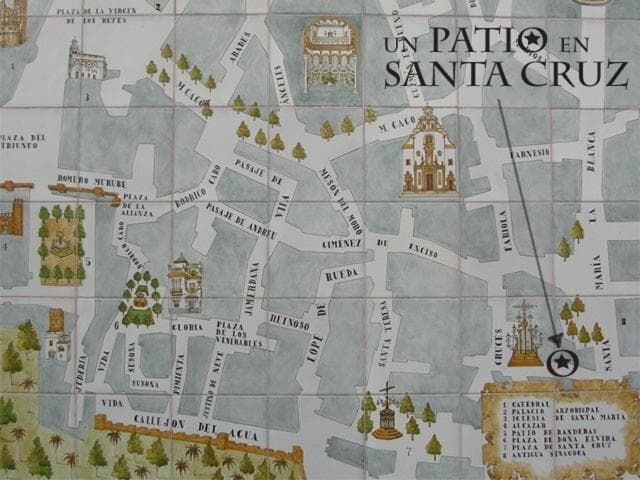 Un patio a Santa Cruz — 14