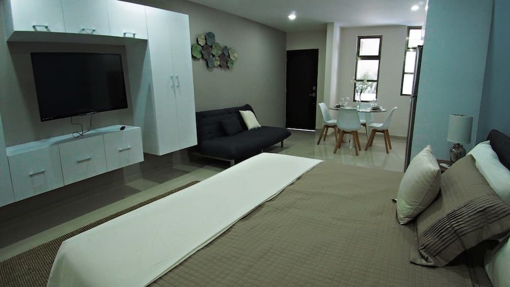 Palmarena Habitaciones y Residencias - Comodidad de Larga Estancia con Estacionamiento, Sauna, Gimnasio y Piscina (A pasos de la 5ta Avenida) — 8