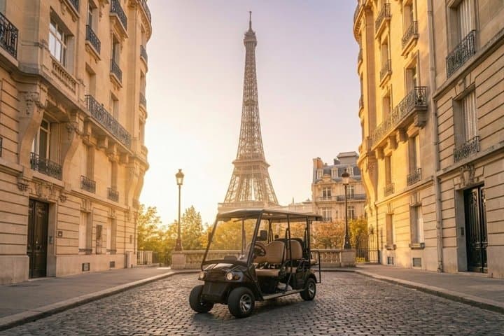 Private Golf Cart Tour: Paris Landmarks & Hidden Gems