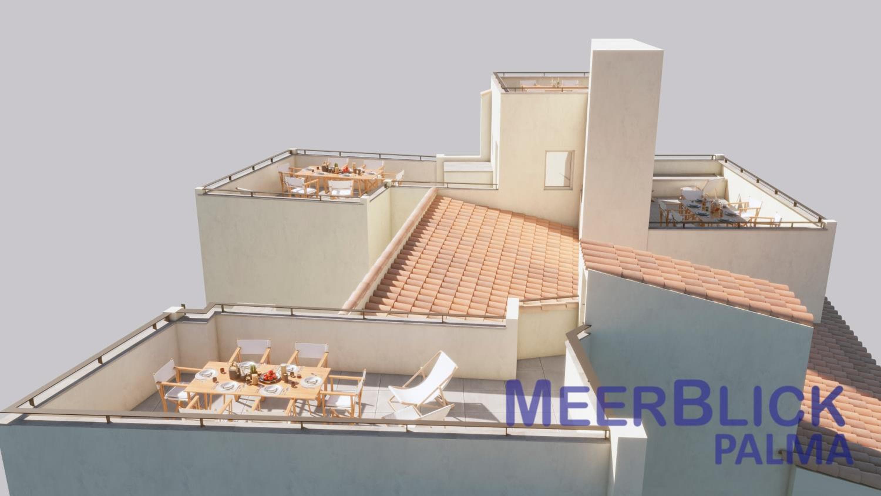 Aparttime Palma mit 3 MeerBlick Dach-Terrassen — 16
