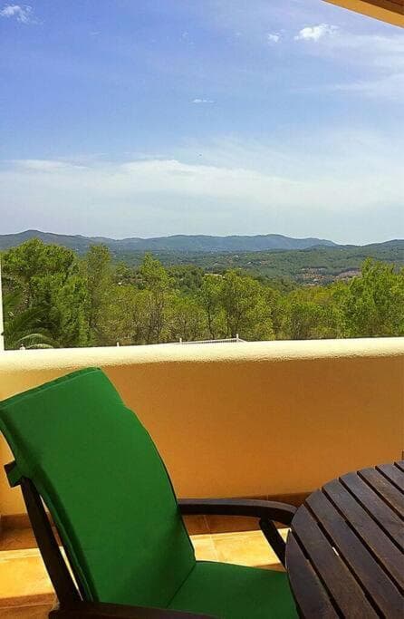 beautiful views with pool in ibiza — 2