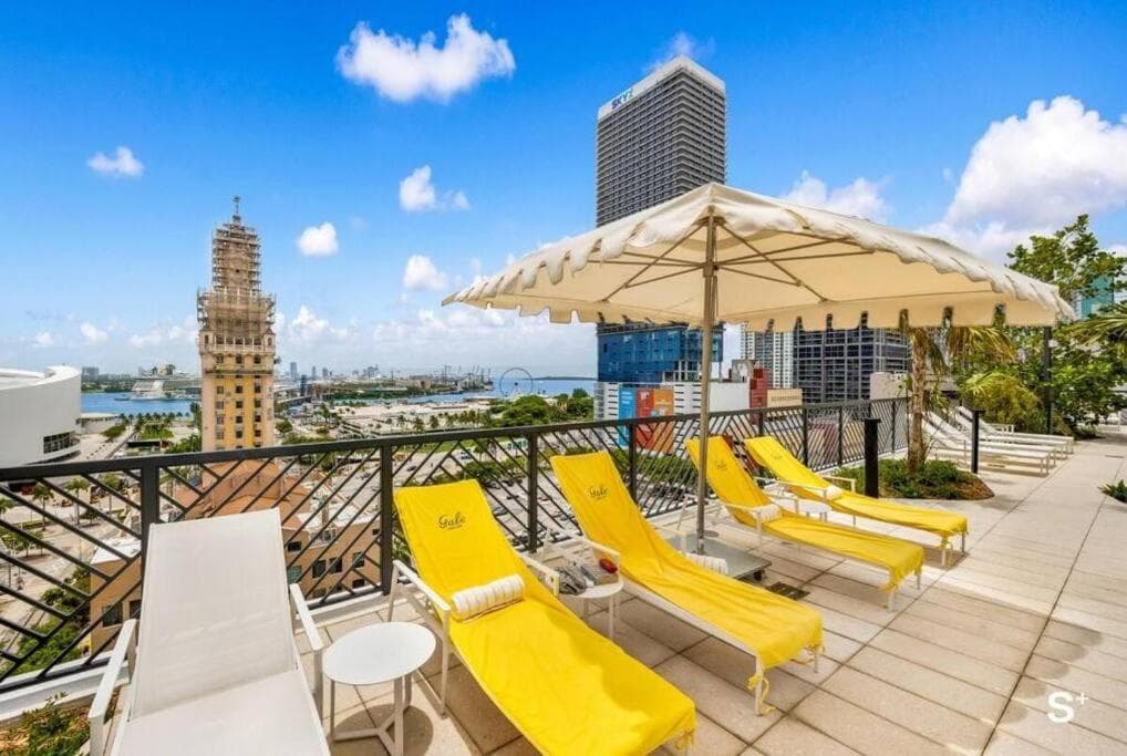 Miami Luxe Sky 27 Skyline View Stunning Water & City Lights View, Resort Pool,Gym,Spa Restaurants — 10