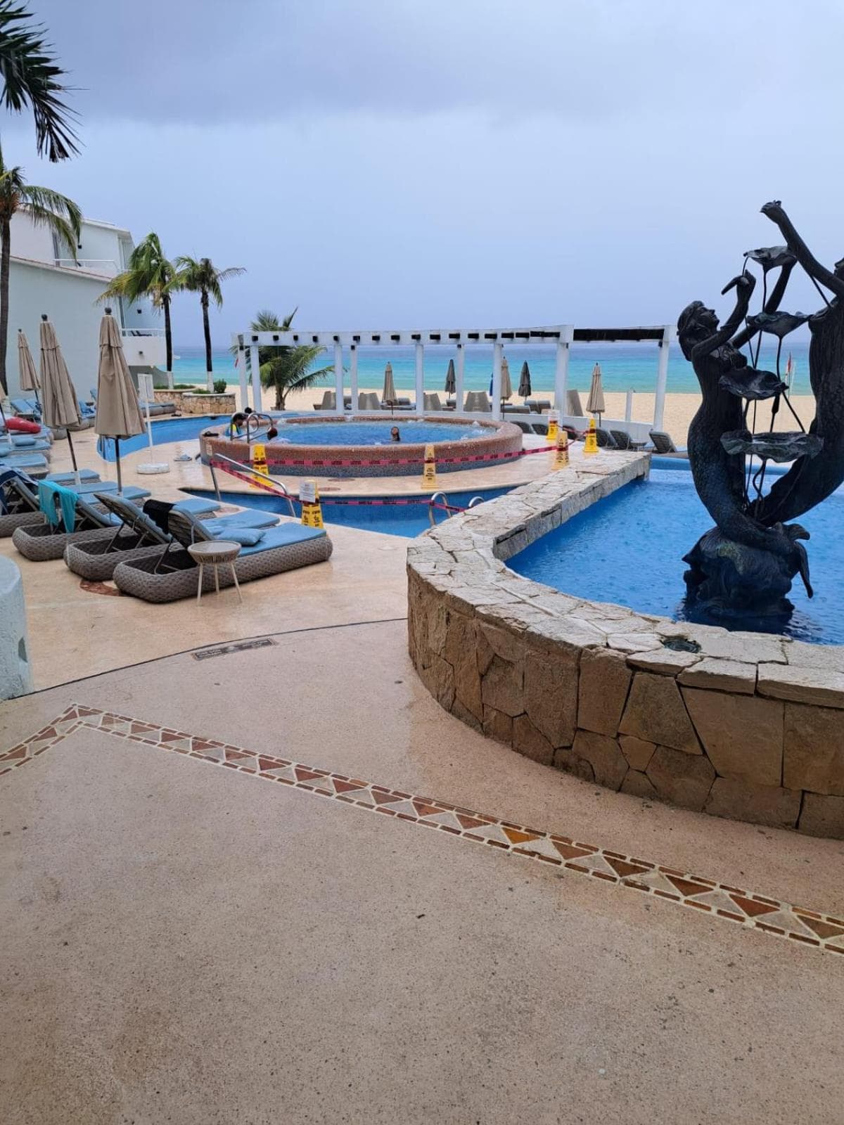 SUNSET FISHERMEN BEACH & SPA RESORT-Optional All Inclusive- 3 UNITS CHOICE-ROOM - 344A Ocean view with terrace- ROOM 344B No terrace, View from window to p — 3