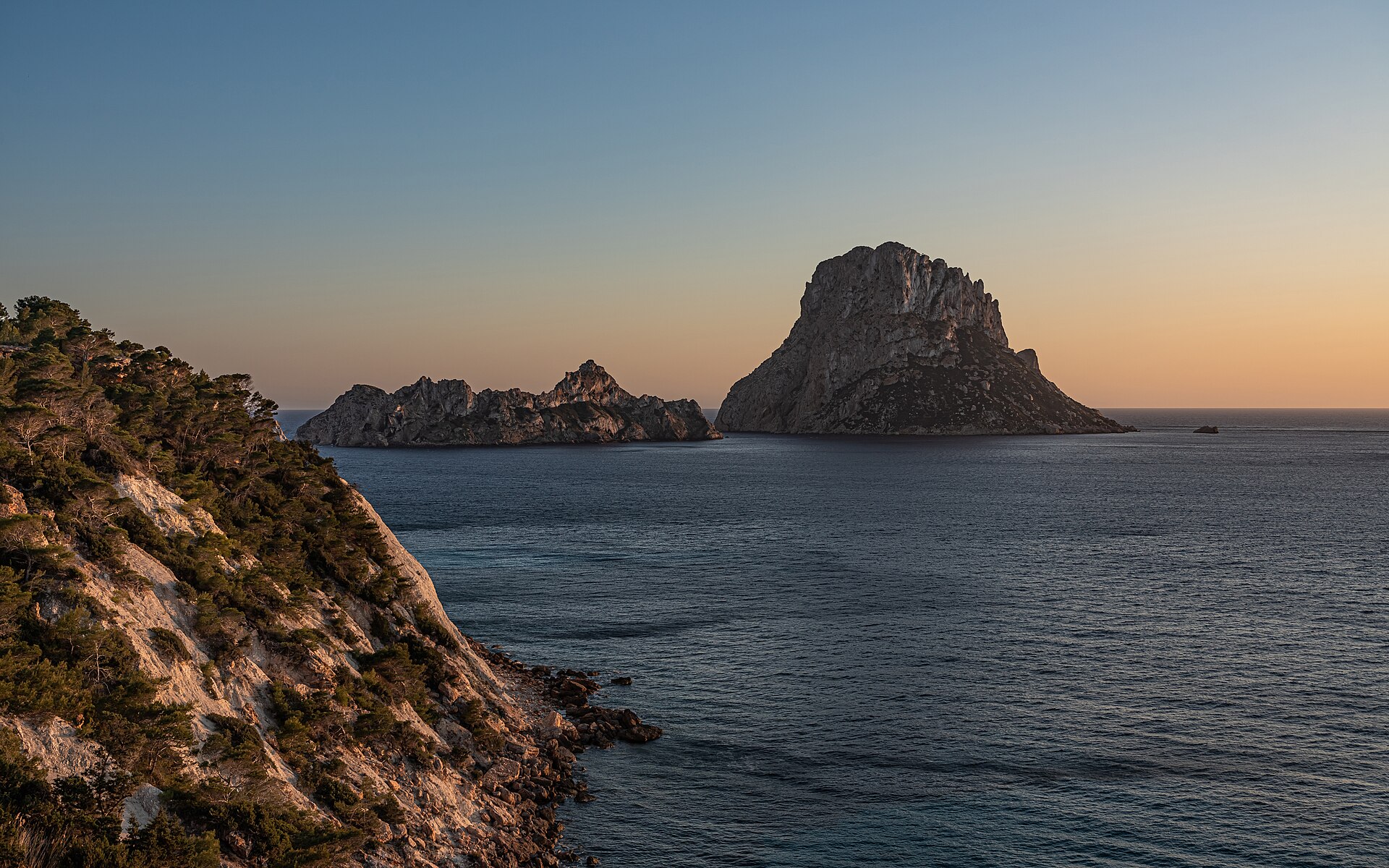Sunset over Es Vedrà, Ibiza